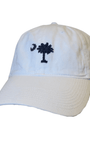 Smathers & Branson Hats WHITE W/NAVY / 1SZ SC Flag Hat (White w/ Navy)