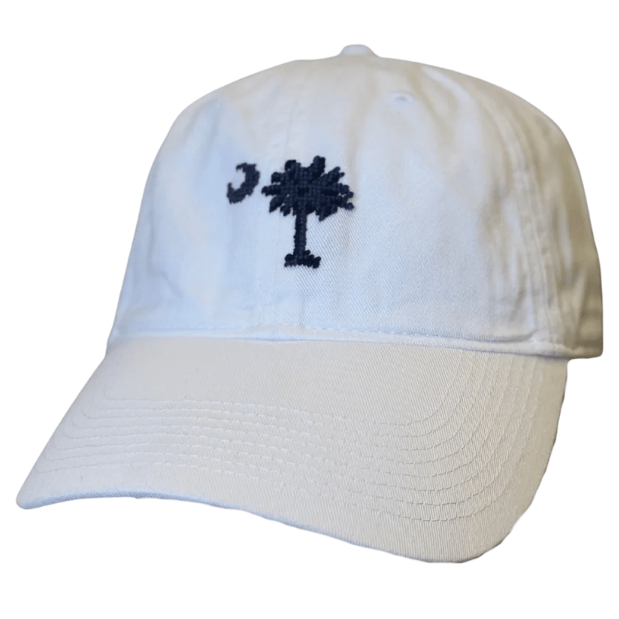 Smathers & Branson Hats WHITE W/NAVY / 1SZ SC Flag Hat (White w/ Navy)