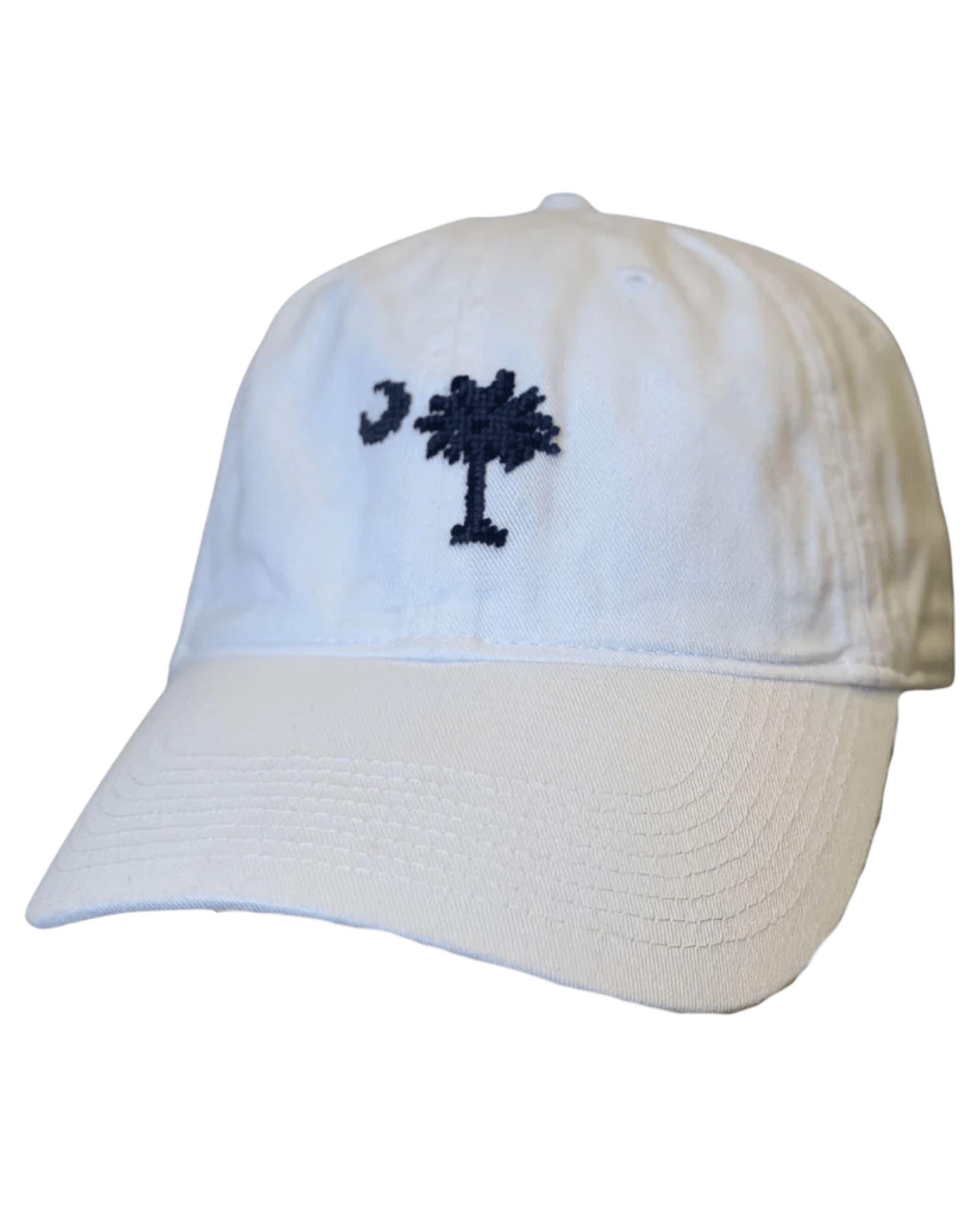 Smathers & Branson Hats WHITE W/NAVY / 1SZ SC Flag Hat (White w/ Navy)