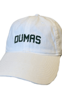 Smathers & Branson Hats WHT/GRN / 1SZ "Dumas" Needlepoint Hat (White)
