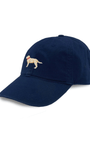 Smathers & Branson Hats Yellow Lab Needlepoint Baseball Hat