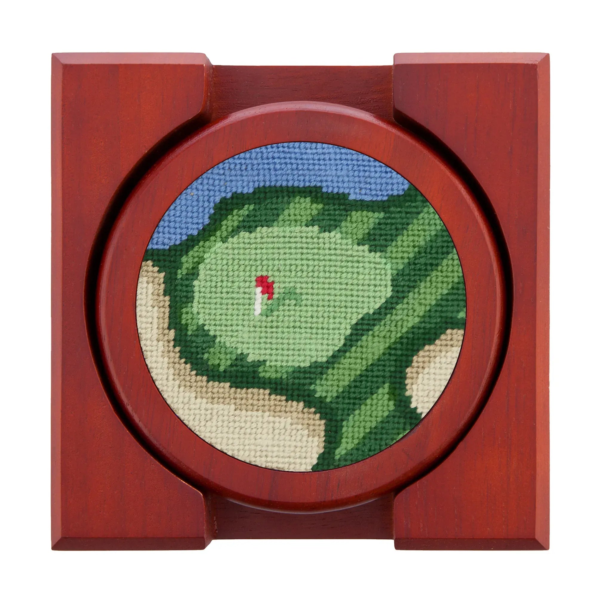 Smathers & Branson Home Birds Eye Golf Coasters
