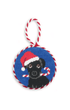 Smathers & Branson Home Christmas Black Lab Ornament
