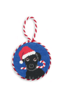 Smathers & Branson Home Christmas Black Lab Ornament