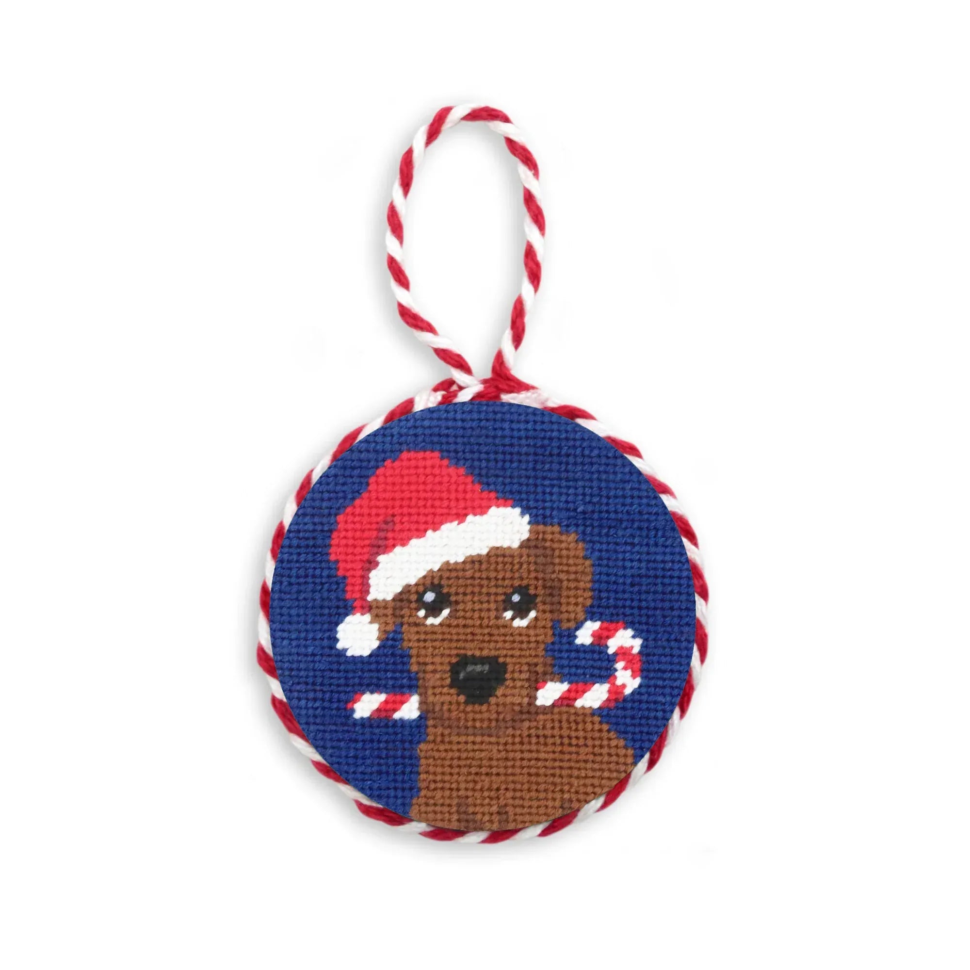 Smathers & Branson Home Christmas Chocolate Lab Ornament