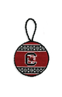 Smathers & Branson Home GARNET / OS South Carolina Fairisle Ornament