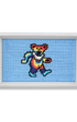Smathers & Branson Home Grateful Dead Dancing Bears Needlepoint Valet Tray