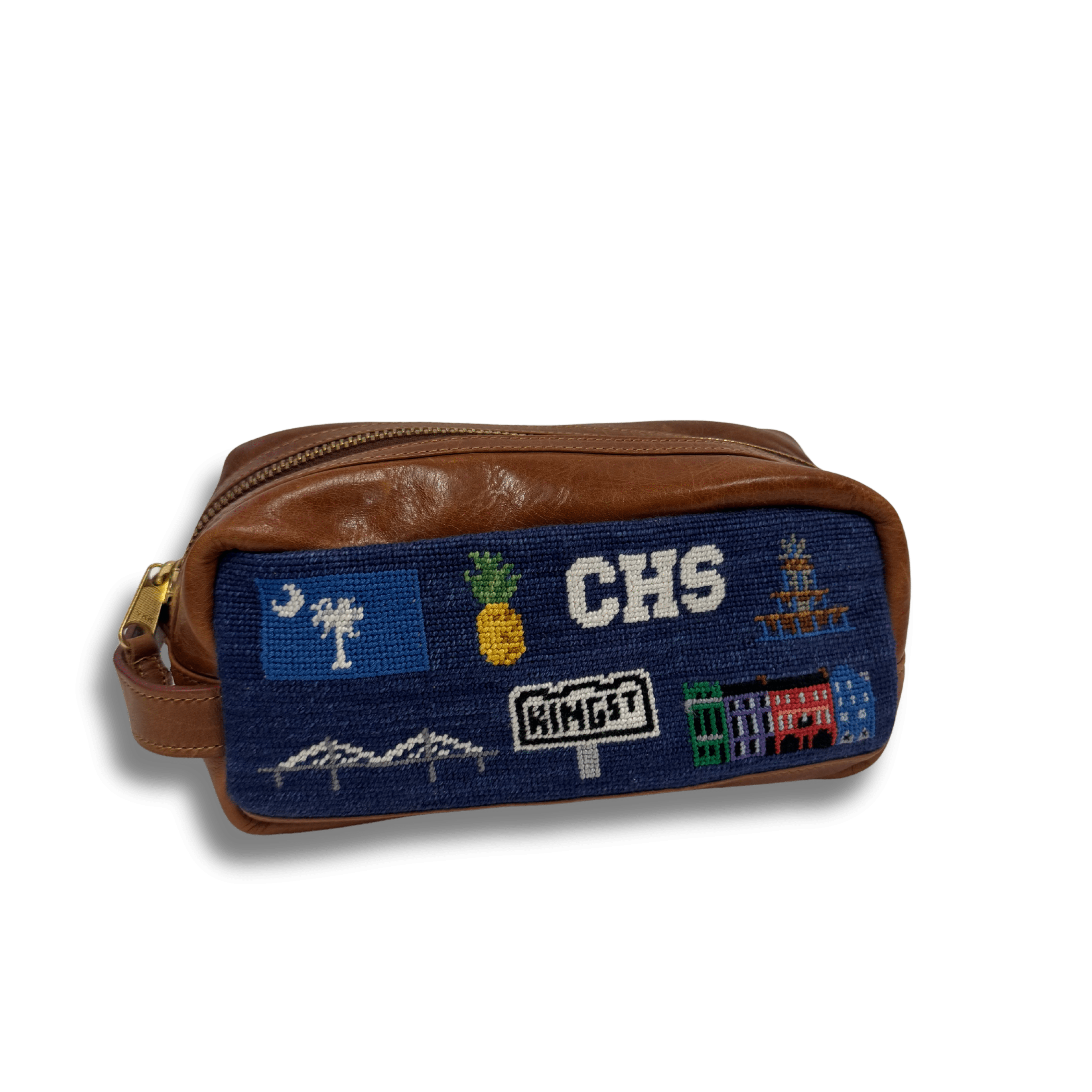 Smathers & Branson Luggage CLASSIC NAVY Charleston Life Toiletry Bag