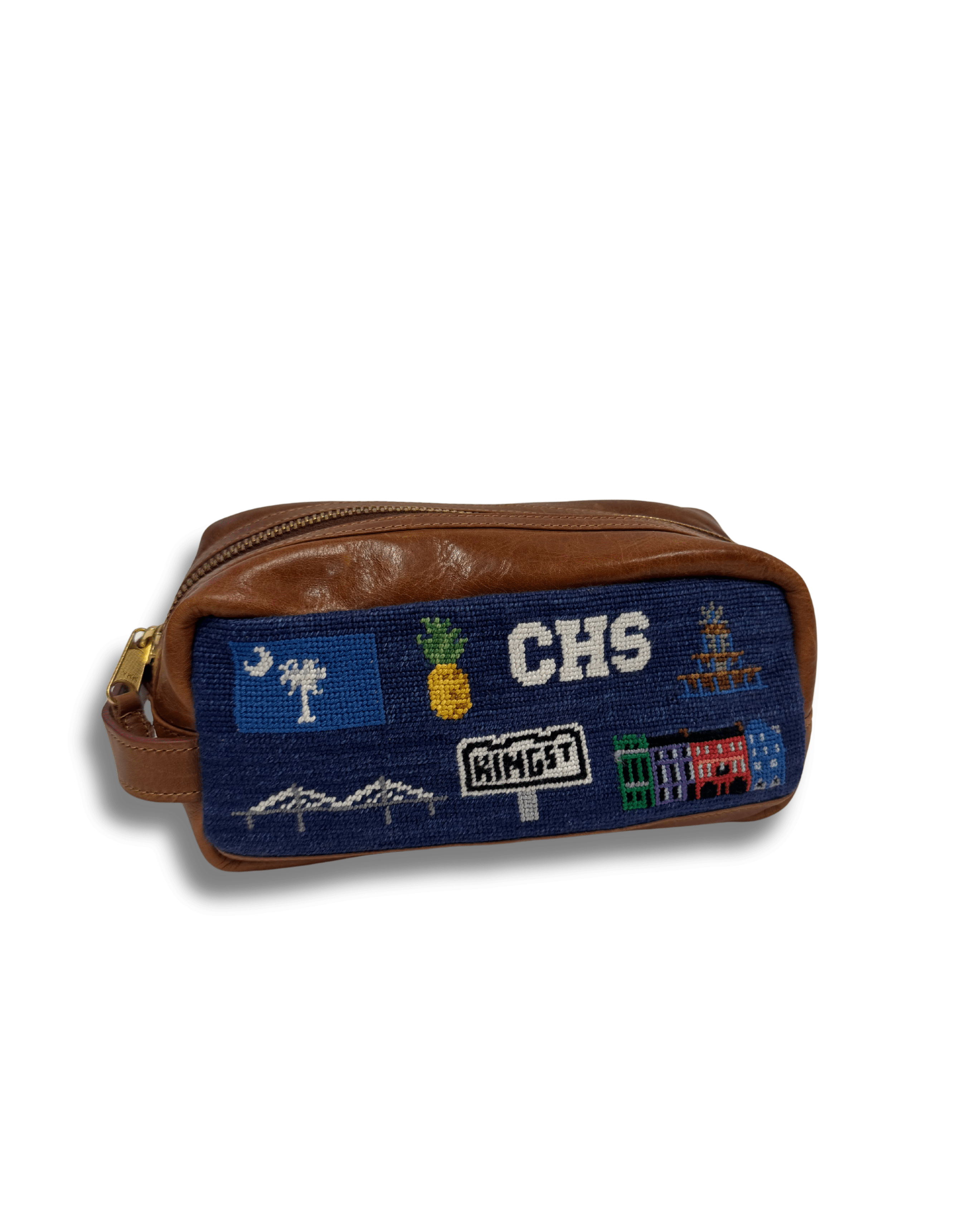 Smathers & Branson Luggage CLASSIC NAVY Charleston Life Toiletry Bag