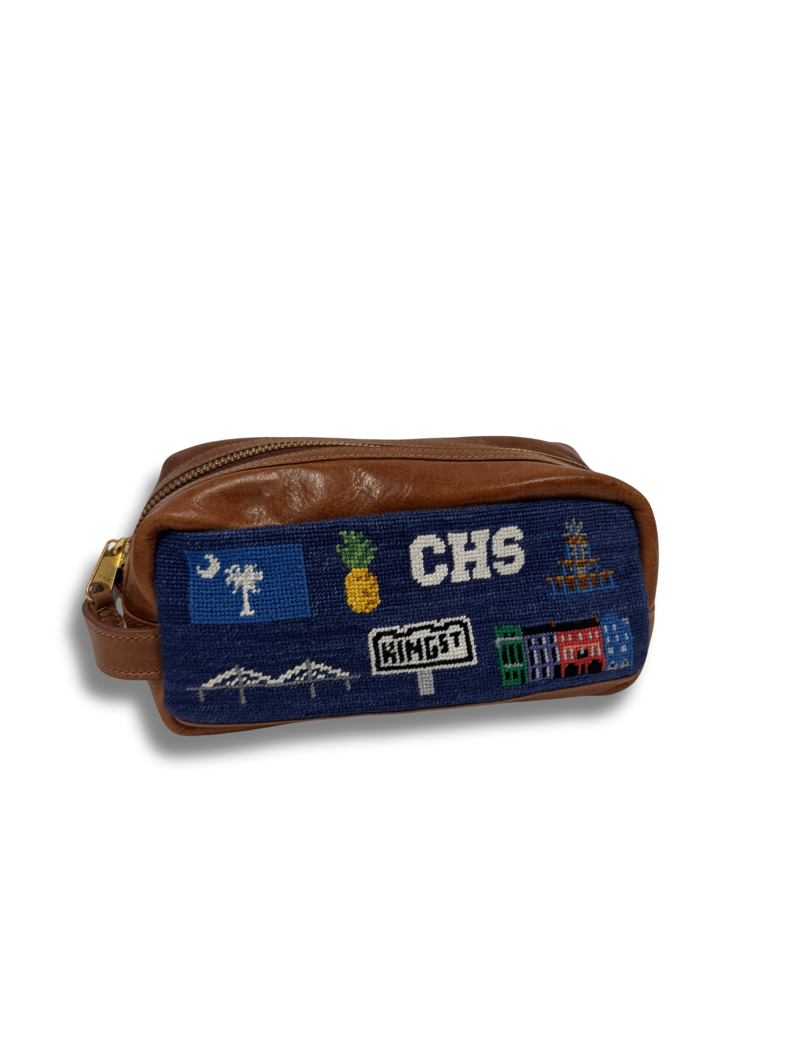 Smathers & Branson Luggage CLASSIC NAVY Charleston Life Toiletry Bag
