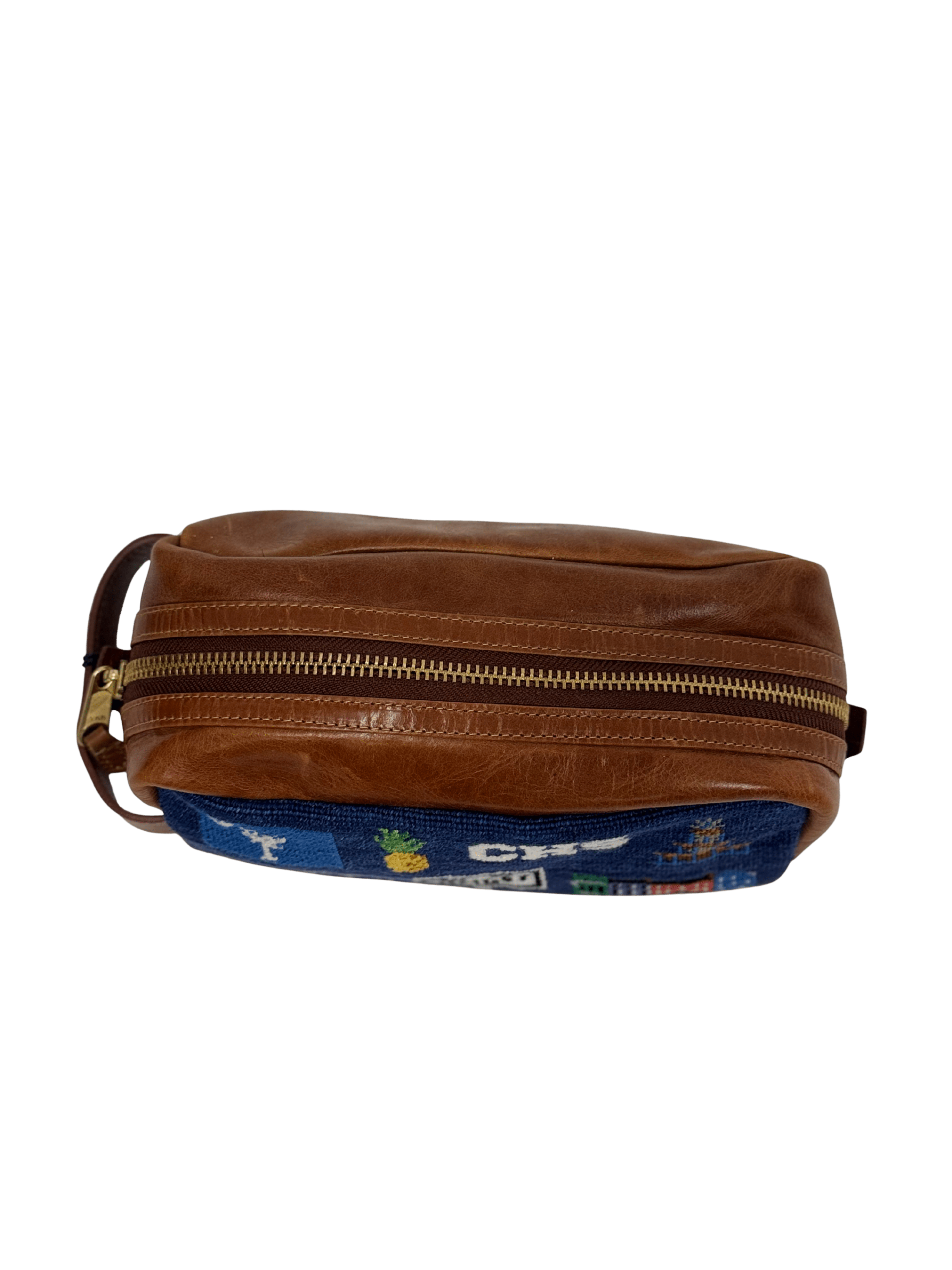 Smathers & Branson Luggage CLASSIC NAVY Charleston Life Toiletry Bag