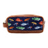 Smathers & Branson Luggage Fish and Tackle Pattern Toiletry Bag