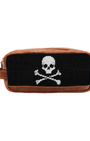 Smathers & Branson Luggage NONE Jolly Roger Needlepoint Toiletry Bag