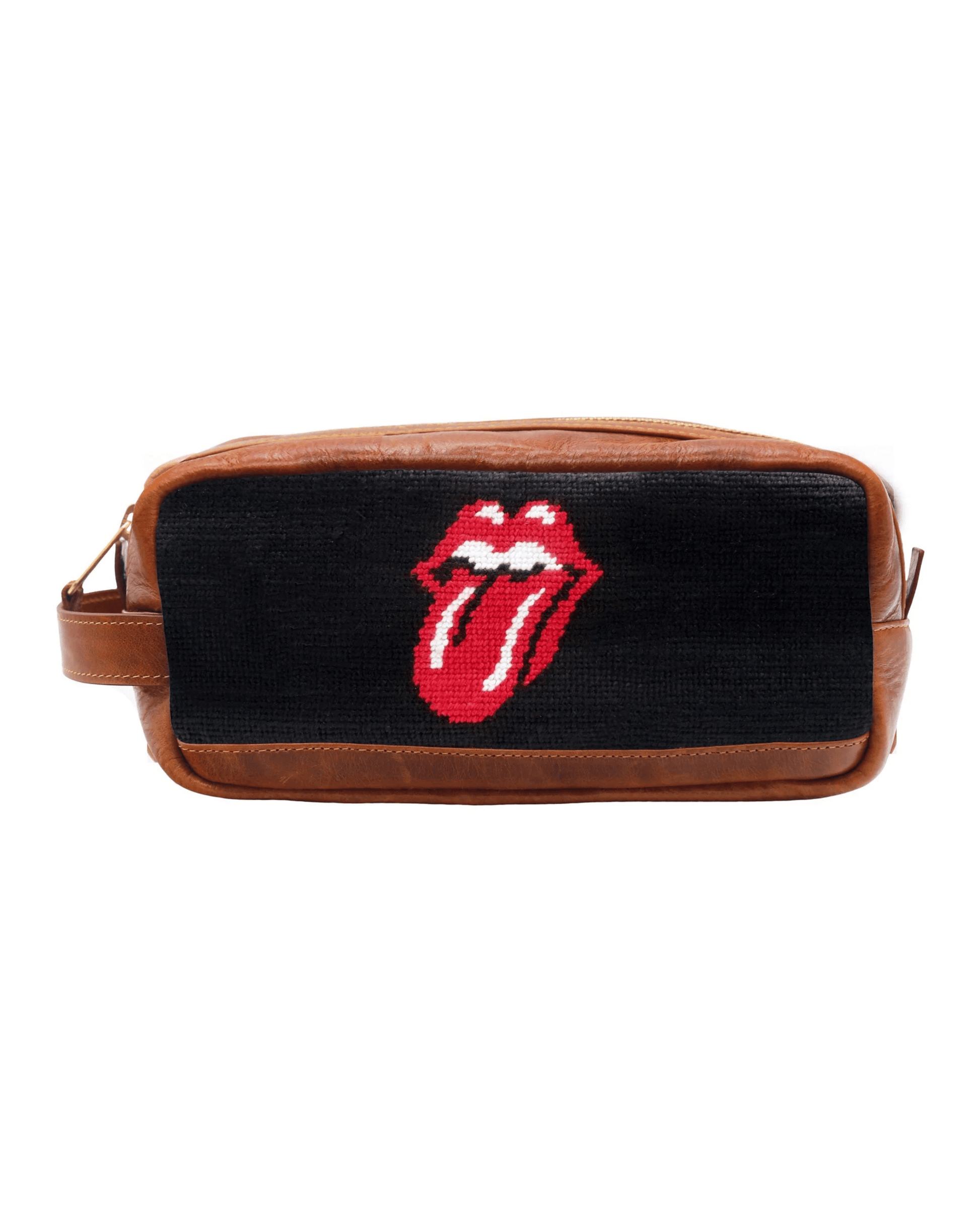Smathers & Branson Luggage Rolling Stones Needlepoint Toiletry Bag