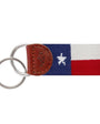 Smathers & Branson Small Leather Goods Big Texas Flag Key Fob