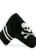 Smathers & Branson Small Leather Goods BLACK Jolly Roger Putter Headcover
