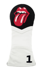 Smathers & Branson Small Leather Goods BLACK Rolling Stones Needlepoint Headcover