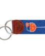 Smathers & Branson Small Leather Goods BLUEBERRY Aperol Spritz Key Fob