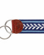 Smathers & Branson Small Leather Goods Camden Stripe Key Fob