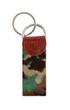 Smathers & Branson Small Leather Goods Camo Needlepoint Key Fob