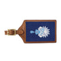 Smathers & Branson Small Leather Goods Citadel Luggage Tag (Classic Navy)