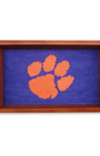 Smathers & Branson Small Leather Goods Clemson Valet Tray