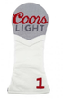 Smathers & Branson Small Leather Goods Coors Light Needlepoint Driver Cover