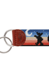 Smathers & Branson Small Leather Goods Grateful Dead Moondance Needlepoint Key Fob
