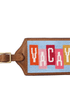 Smathers & Branson Small Leather Goods ICE BLUE / OS Vacay Luggage Tag (Ice Blue)