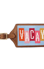 Smathers & Branson Small Leather Goods ICE BLUE / OS Vacay Luggage Tag (Ice Blue)