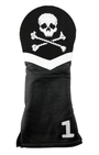 Smathers & Branson Small Leather Goods Jolly Roger Driver Cover