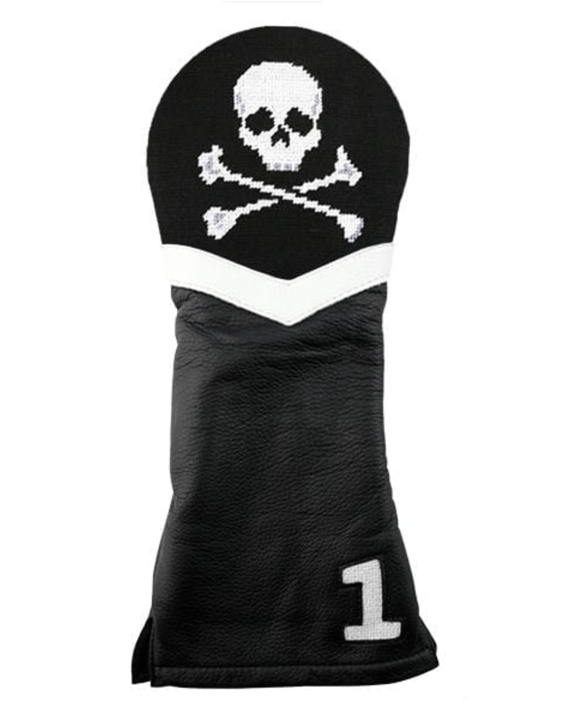 Smathers & Branson Small Leather Goods Jolly Roger Driver Cover