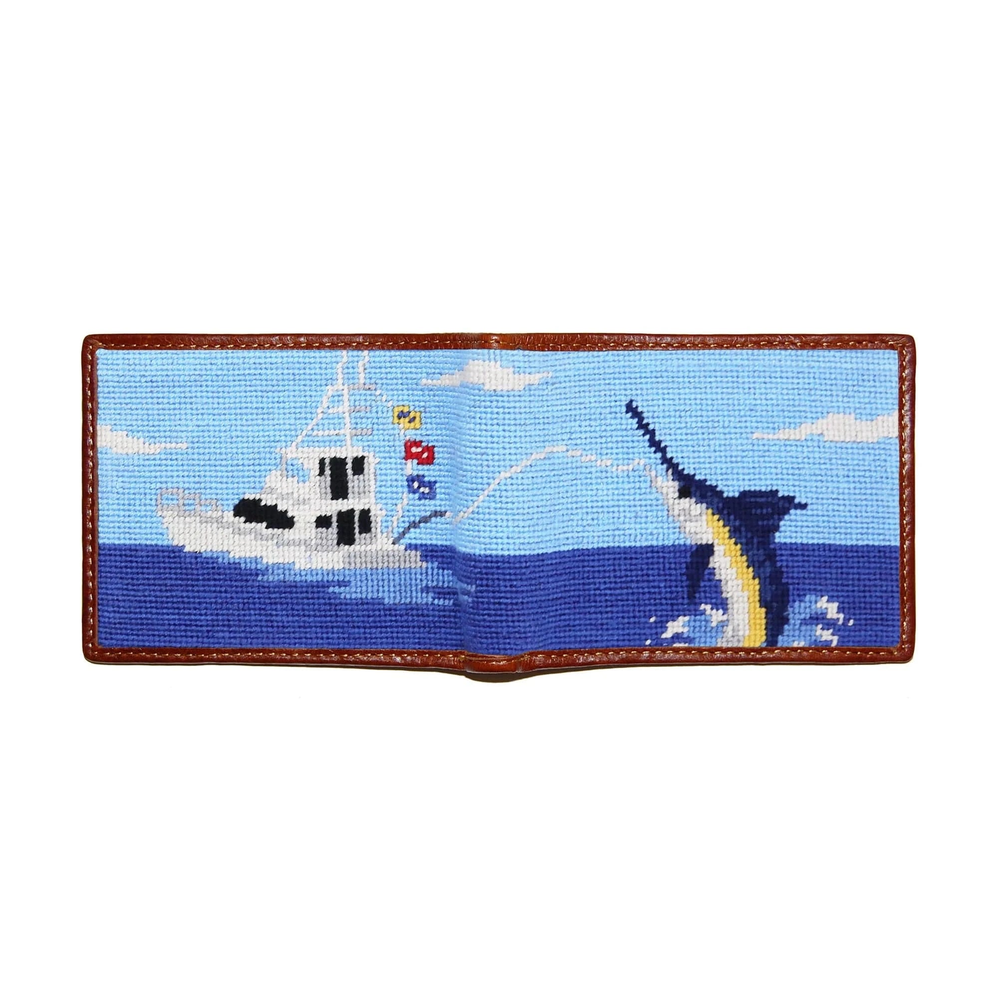 Smathers & Branson Small Leather Goods Offshore Fishing Wallet