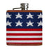 Smathers & Branson Small Leather Goods Old Glory Needlepoint Flask