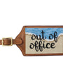 Smathers & Branson Small Leather Goods Out of Office Luggage Tag
