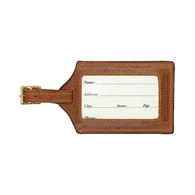 Smathers & Branson Small Leather Goods Out of Office Luggage Tag
