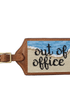 Smathers & Branson Small Leather Goods Out of Office Luggage Tag