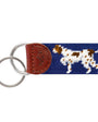 Smathers & Branson Small Leather Goods Pointer Key Fob (Classic Navy)