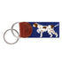 Smathers & Branson Small Leather Goods Pointer Key Fob (Classic Navy)