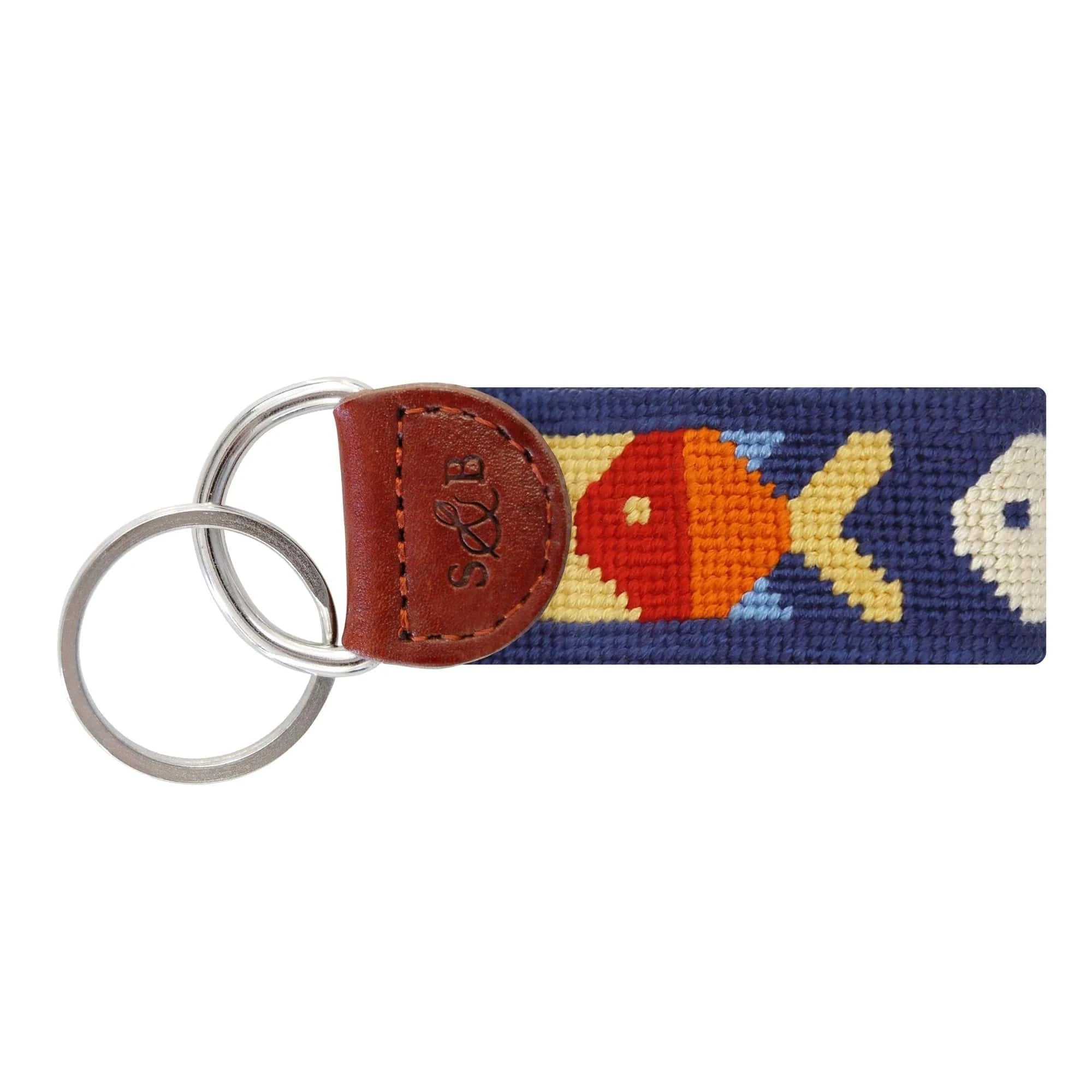 Smathers & Branson Small Leather Goods Pompano Key Fob
