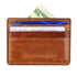 Smathers & Branson Small Leather Goods SC Flag Card Wallet (Blueberry)