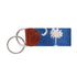 Smathers & Branson Small Leather Goods SC Flag Key Fob (Blueberry)