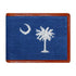 Smathers & Branson Small Leather Goods South Carolina Flag Needlepoint Bi-Fold Wallet