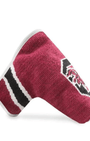 Smathers & Branson Small Leather Goods USC Needlepoint Putter Cover