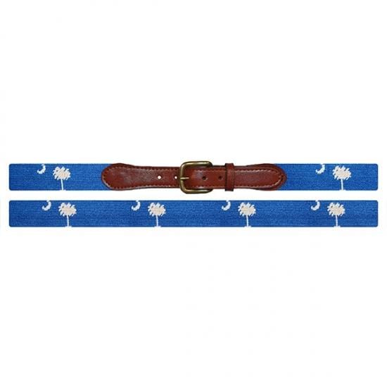 Smathers & Branson South Carolina Flag Needlepoint Belt