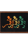 Smathers & Branson Wallets BLACK Grateful Dead Dancing Skeletons Card Wallet