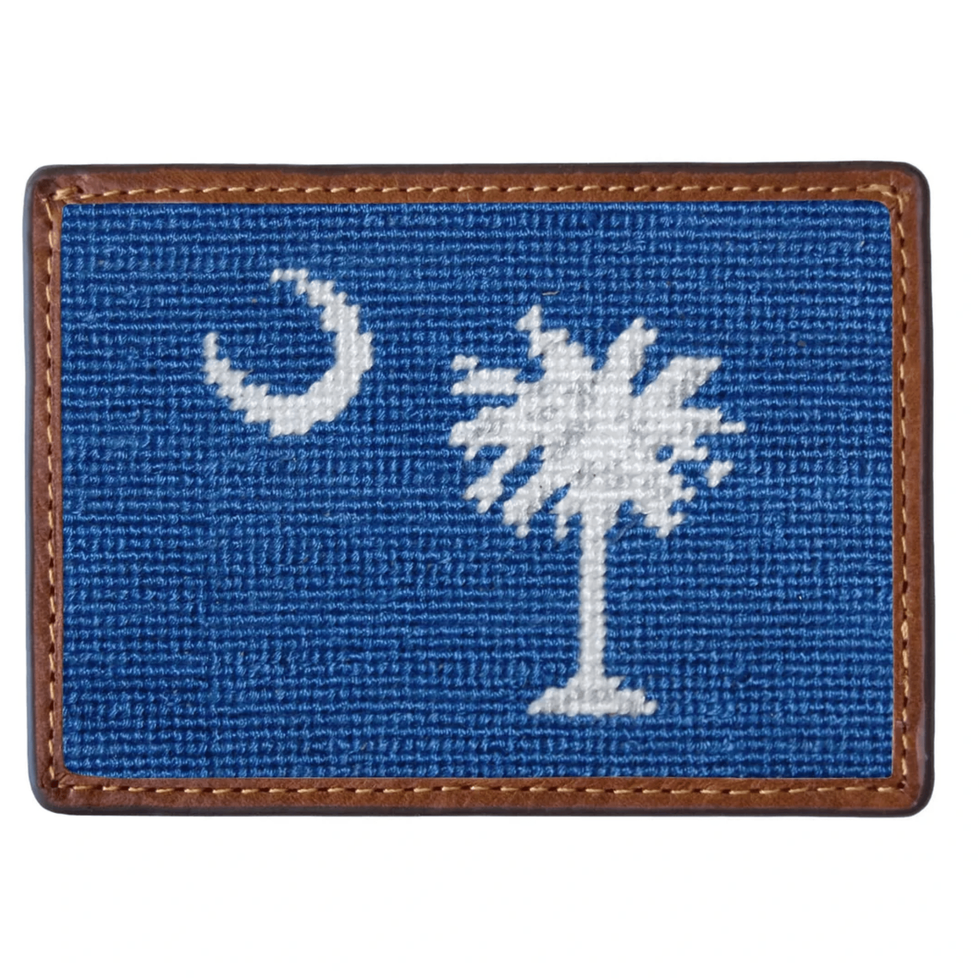 Smathers & Branson Wallets Blueberry SC Flag Card Wallet (Blueberry)