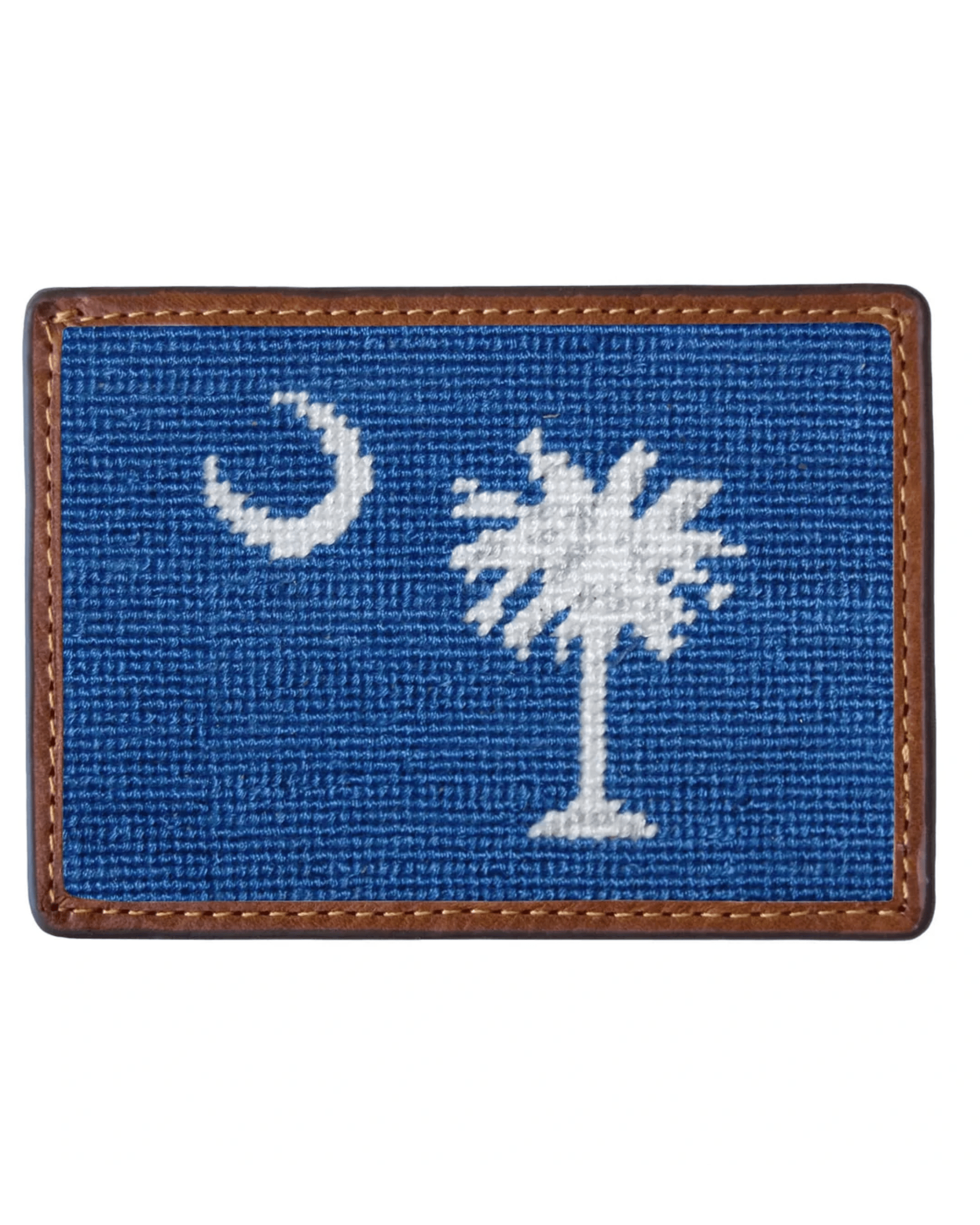 Smathers & Branson Wallets Blueberry SC Flag Card Wallet (Blueberry)