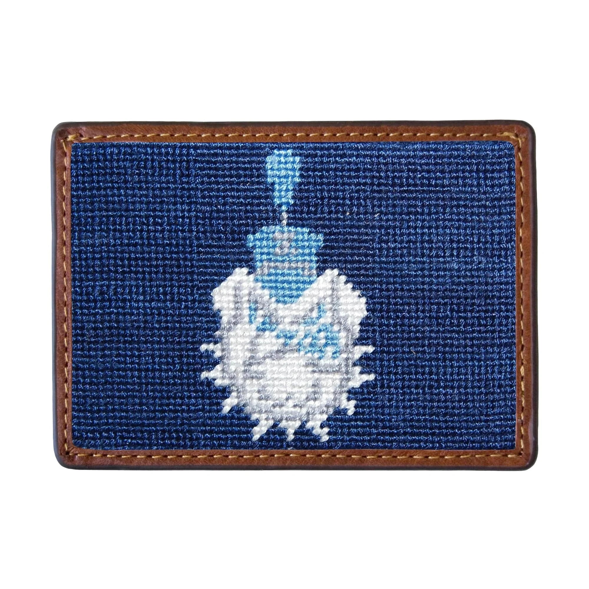 Smathers & Branson Wallets Citadel Card Wallet (Classic Navy)