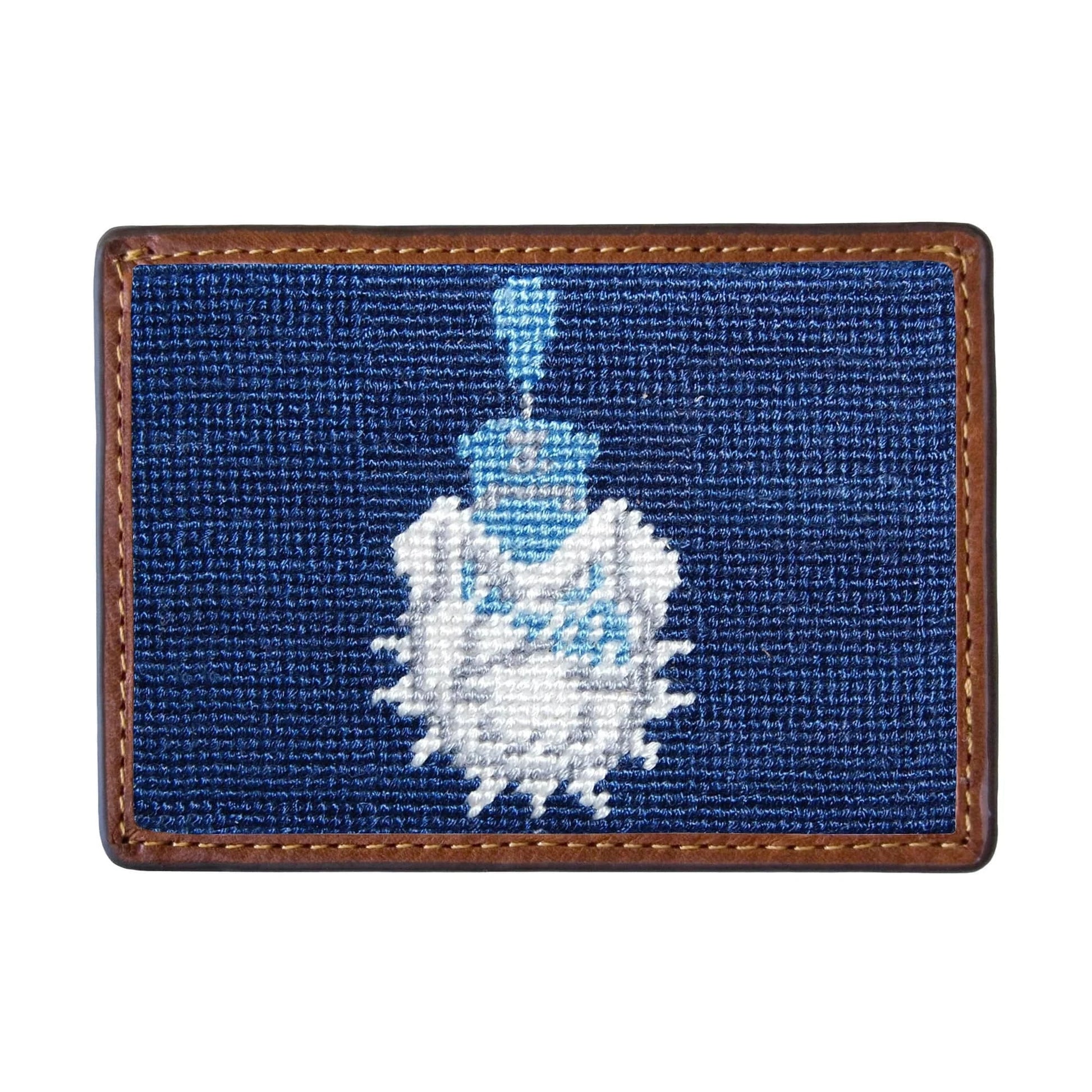 Smathers & Branson Wallets Citadel Card Wallet (Classic Navy)